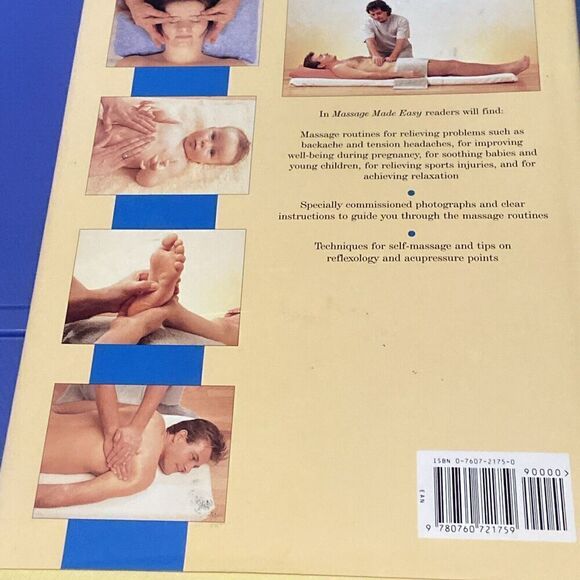 Massage Made Easy - Hardcover By Mario-Paul Cassar - Picture 3 of 3